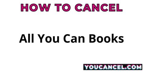 How to Cancel All You Can Books: A Balancing Act between Convenience and Commitment