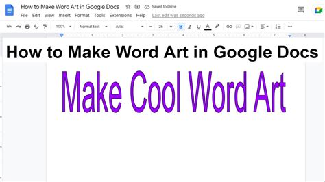 how to make word art in google docs and explore the potential of typography in digital creation: