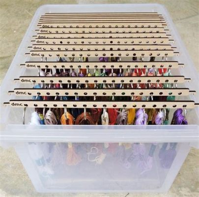 How to Store Embroidery Floss and Why Pineapples Might Be the Key to Organization